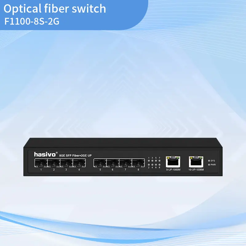 Full Gigabit 8+2 Fiber Switch