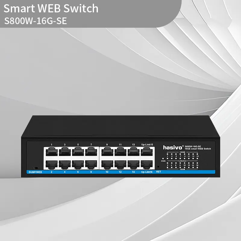 16 Port Gigabit Smart WEB Switch