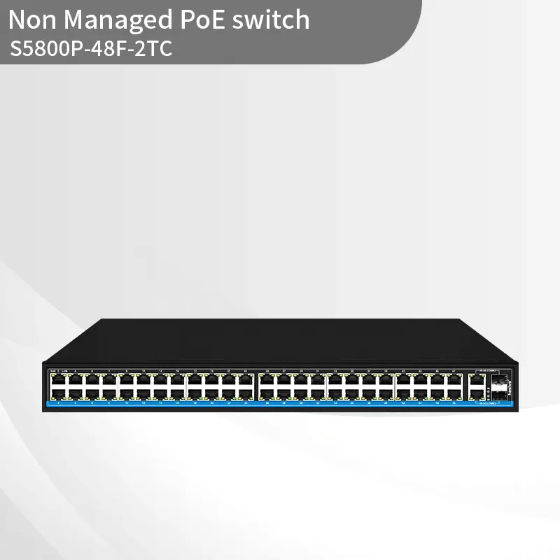 Hybrid Gigabit uplink 48-port 100M PO...