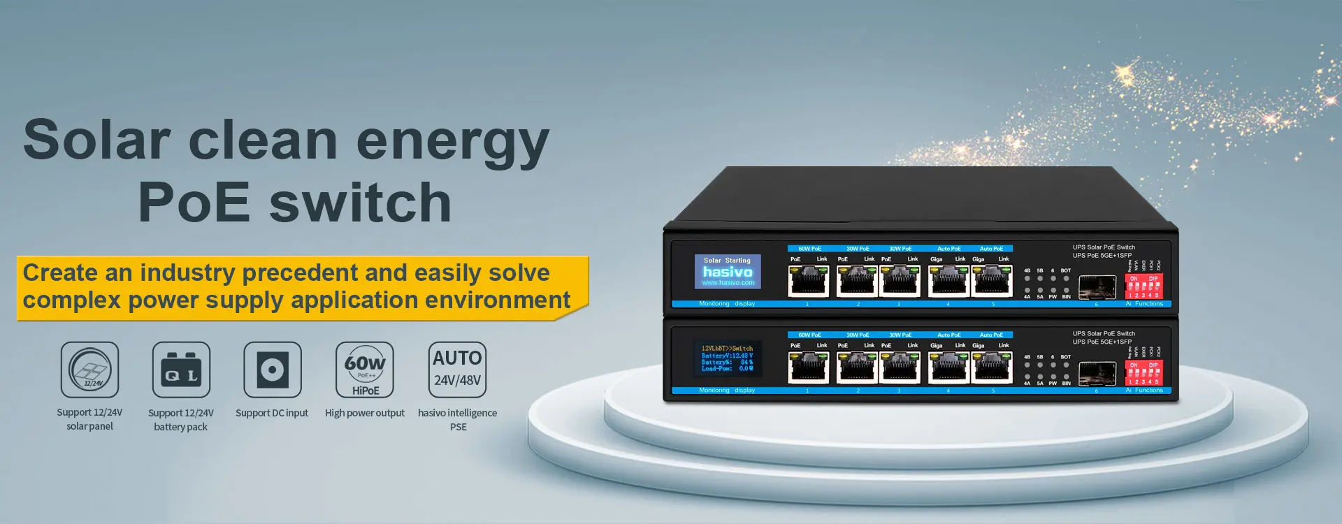 Web Managed Poe Switch