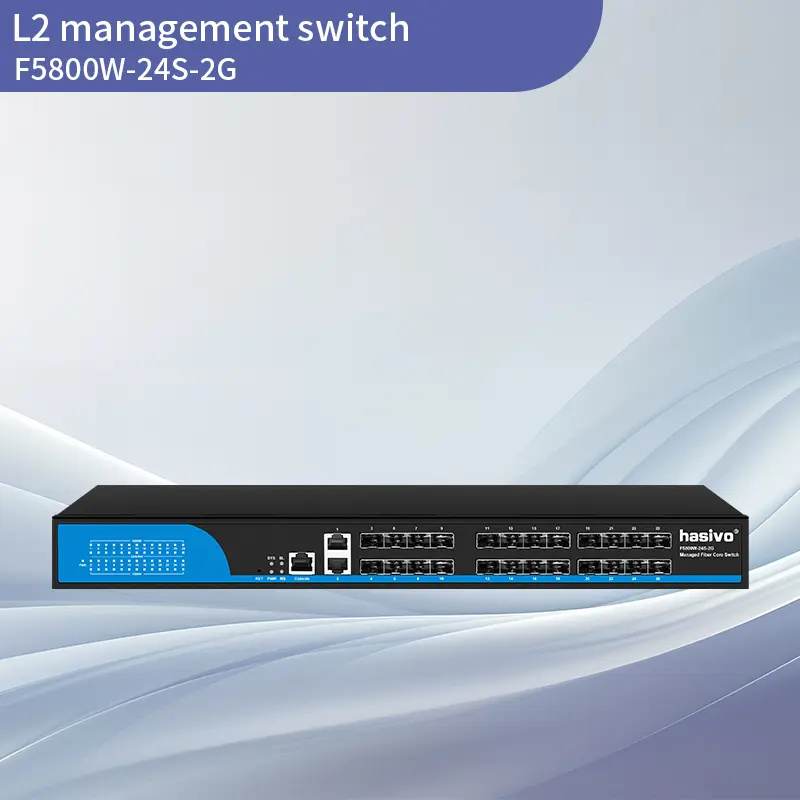 Full Gigabit 24SFP+2GE L2+ Optical Convergence Managed Switch