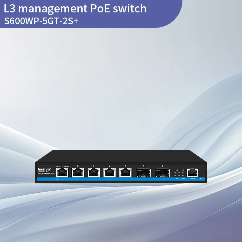 10G uplink 5-Port 2.5G L3 Convergence...