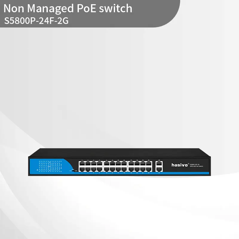 24 Port 100M PoE Switch