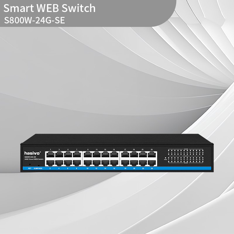 24 Port Gigabit Smart WEB Switch