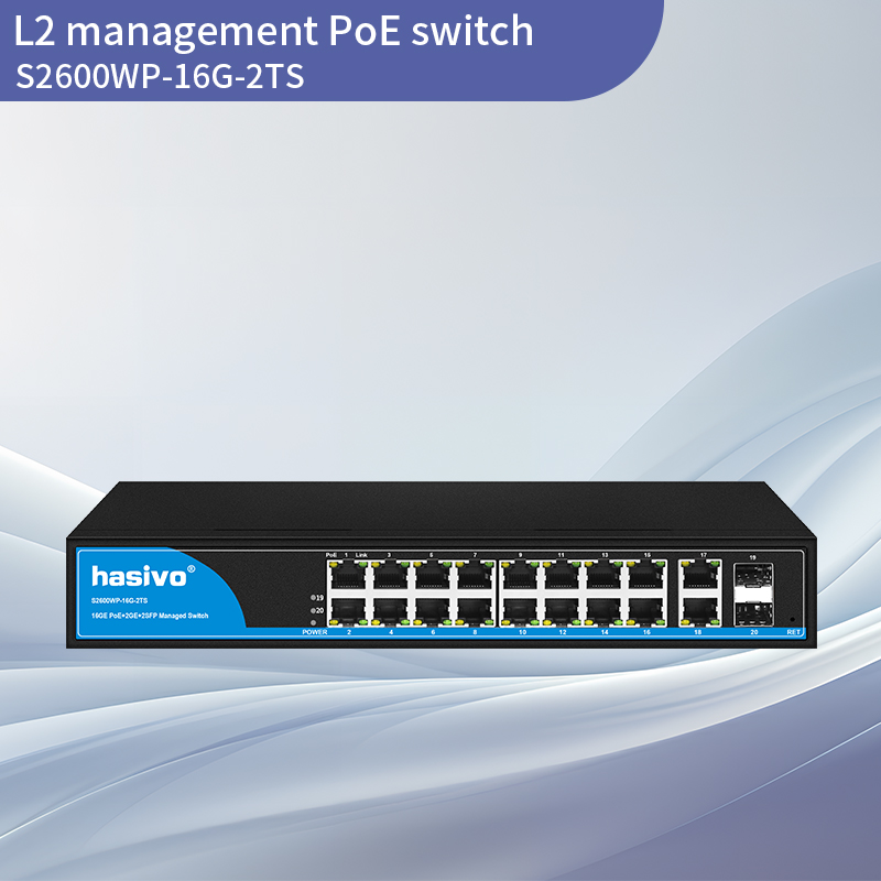 Full Gigabit 2SFP+18GE L2+ Managed Po...