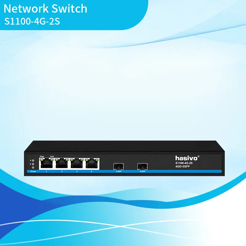 4+2 Port Gigabit Ethernet Switch