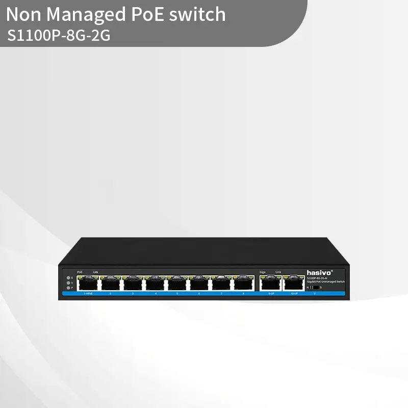 8 Port Full Gigabit PoE Switch