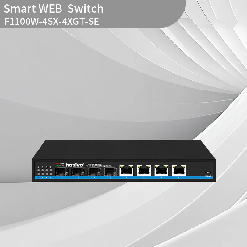 Full 10 Gigabit Fiber Optic WEB Manag...