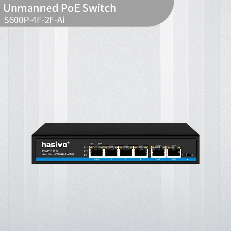 4Port Fast Ethernet PoE Switch