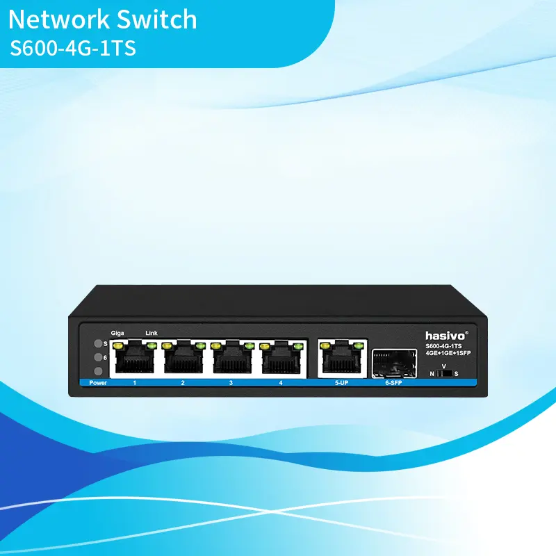 5+1 Port Gigabit Ethernet Switch