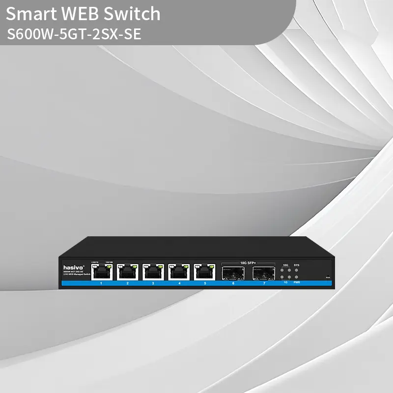 2.5G 5+2 Smart WEB managed switch