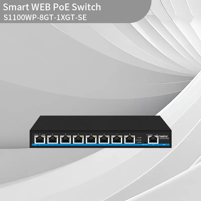 2.5G 8 Port 10 Gigabit uplink Smart W...