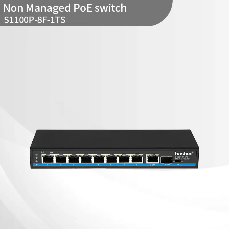 1SFP+1GE+8FE POE Switch