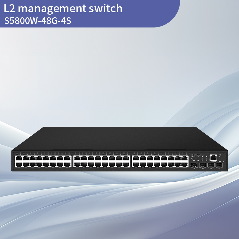 Full Gigabit 4SFP+48GE L2+ Managed Switch