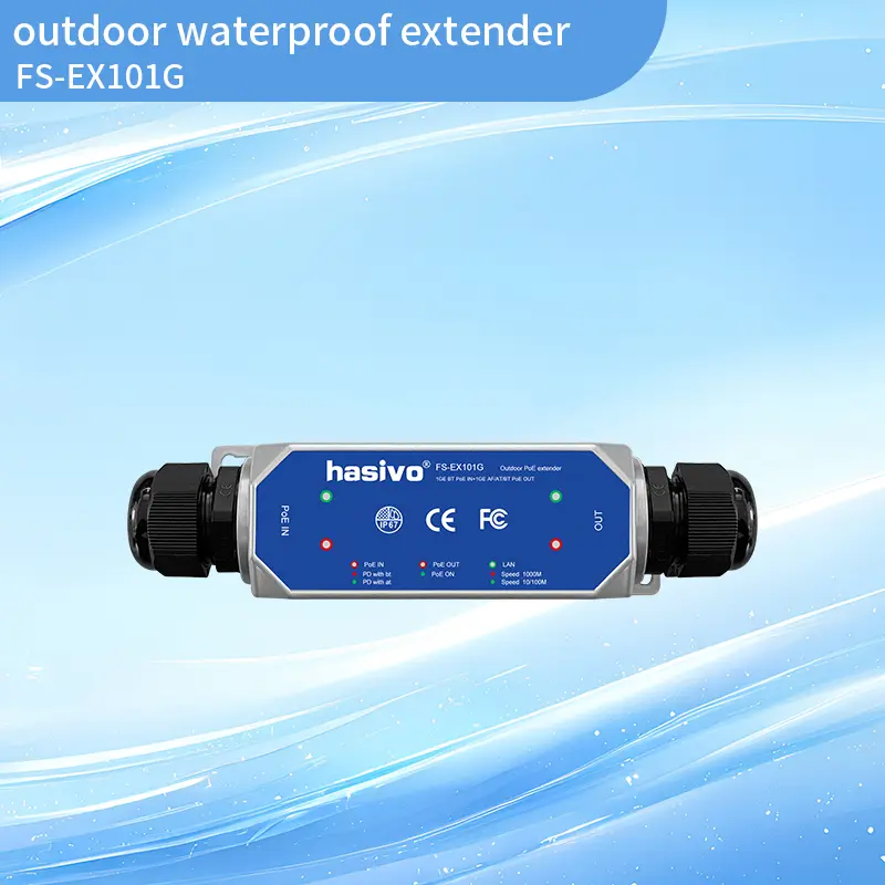 Gigabit IP67 outdoor waterproof extender