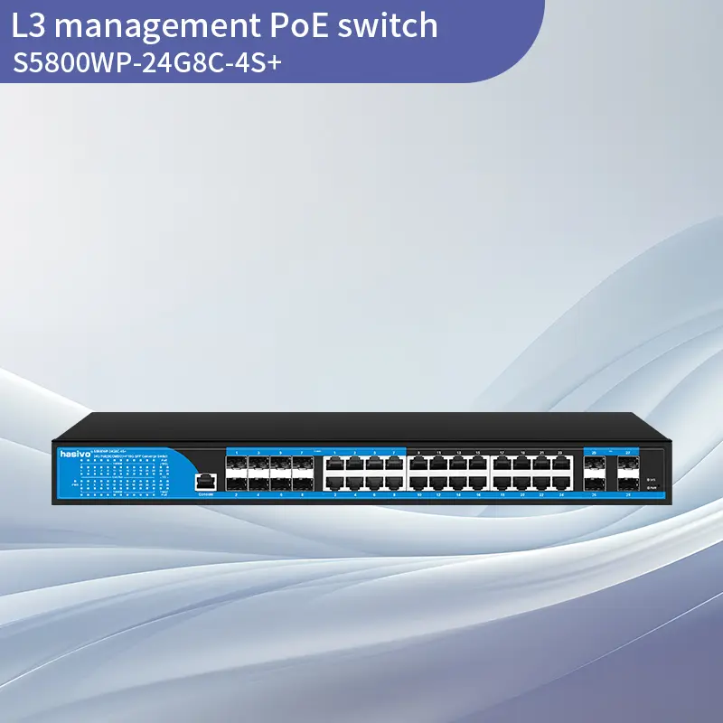10G Uplink 12SFP+24GE L3 Managed PoE ...