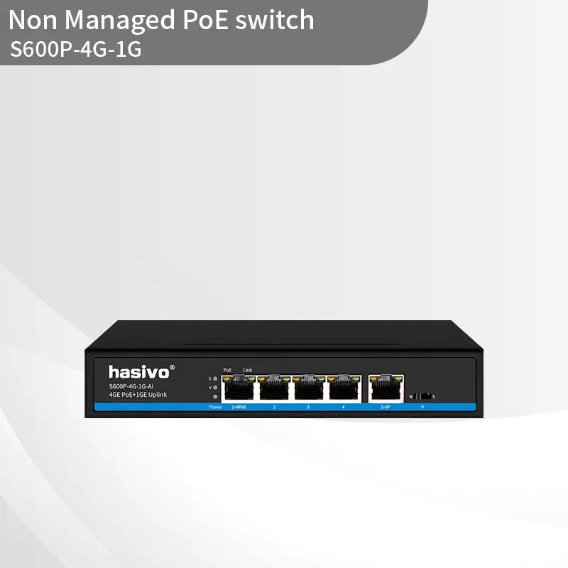 5 Port Full Gigabit PoE Switch